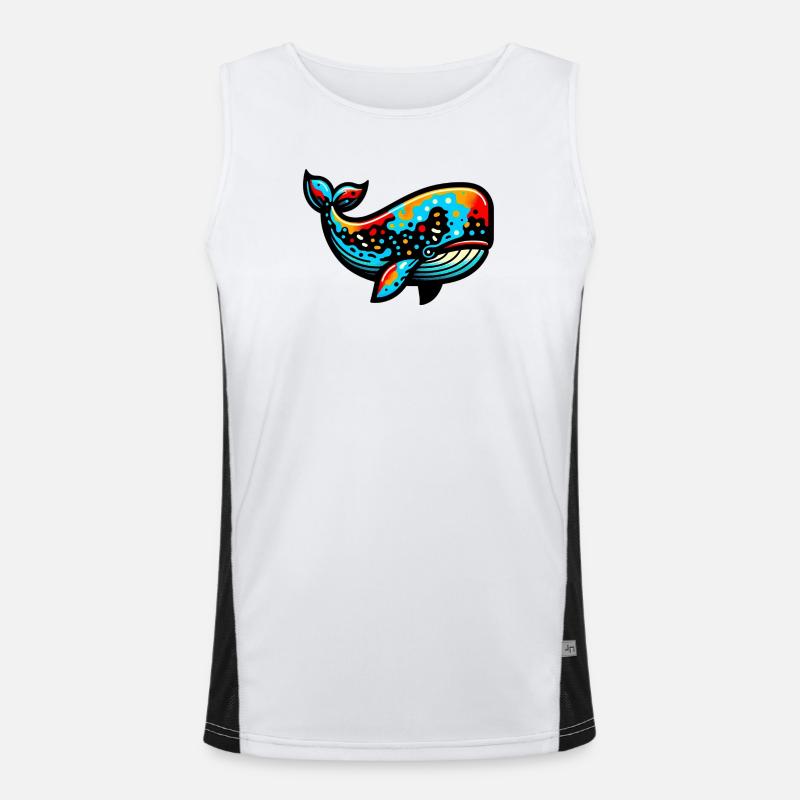 Whale Men's Functional Contrast Tank Top 