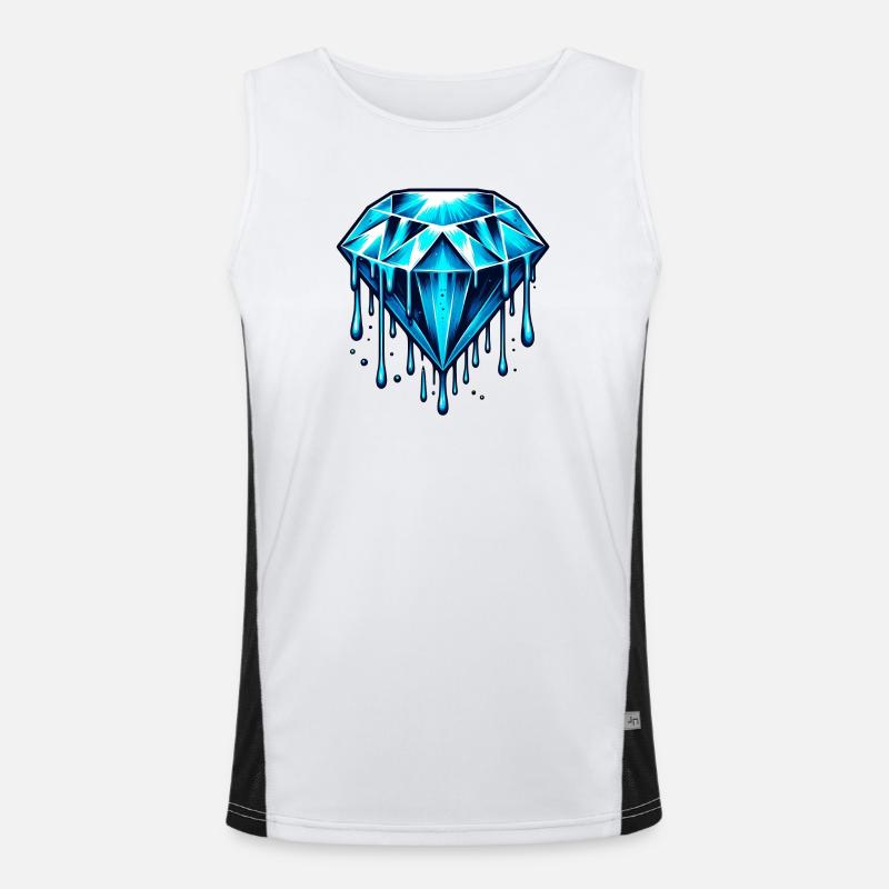 Diamond Men's Functional Contrast Tank Top 