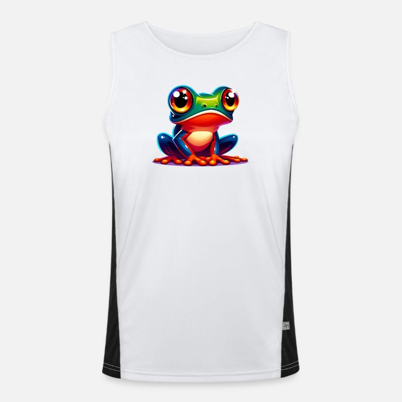 Grenouille Débardeur respirant contrasté Homme 