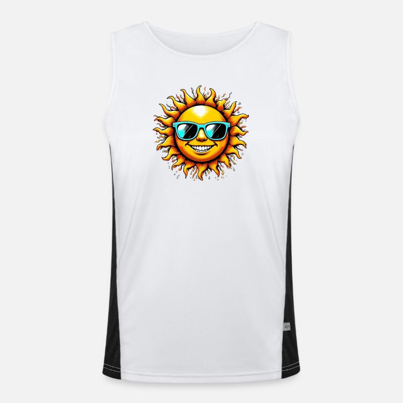 Sun Men's Functional Contrast Tank Top 