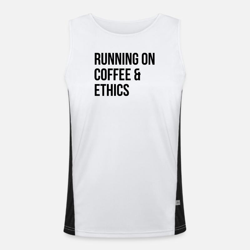 Ethik Funktionelles Kontrast-Tank Top für Männer 