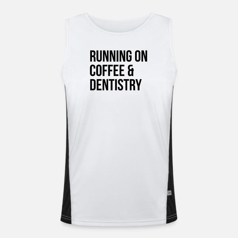 Dentist Men's Functional Contrast Tank Top 