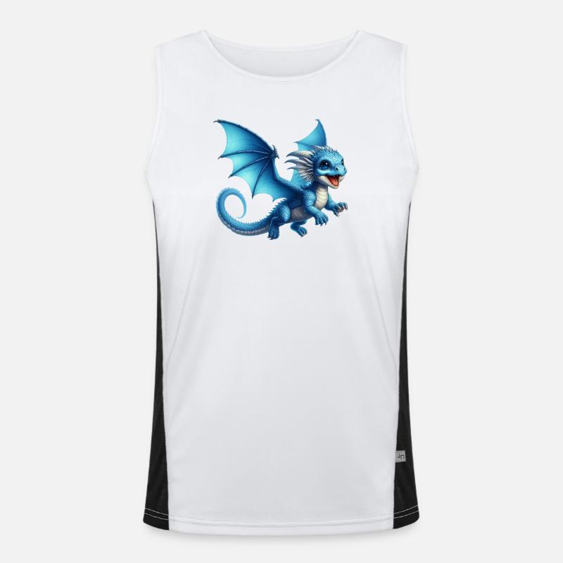 Dragon Débardeur respirant contrasté Homme 