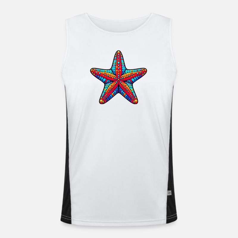 Starfish Men's Functional Contrast Tank Top 
