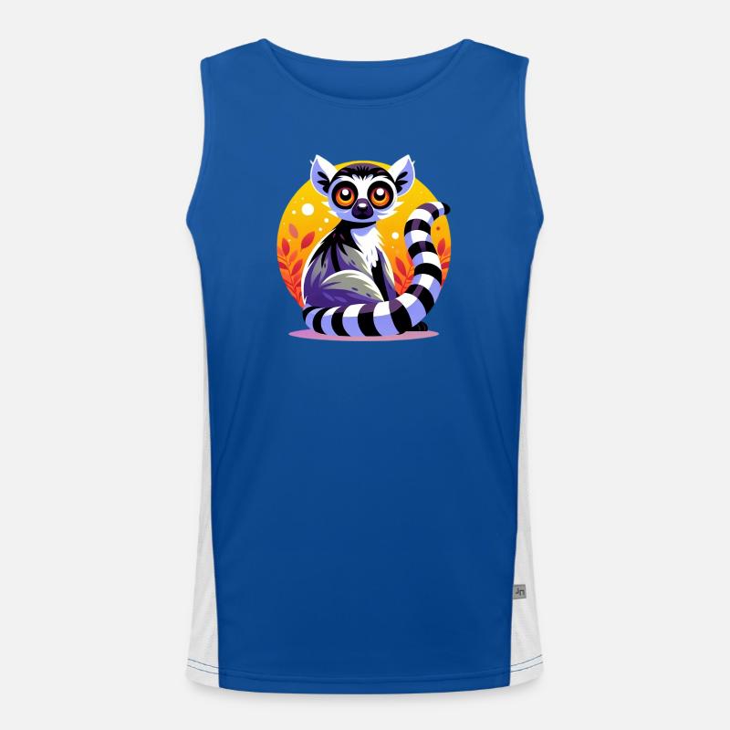 Lemur Men's Functional Contrast Tank Top 