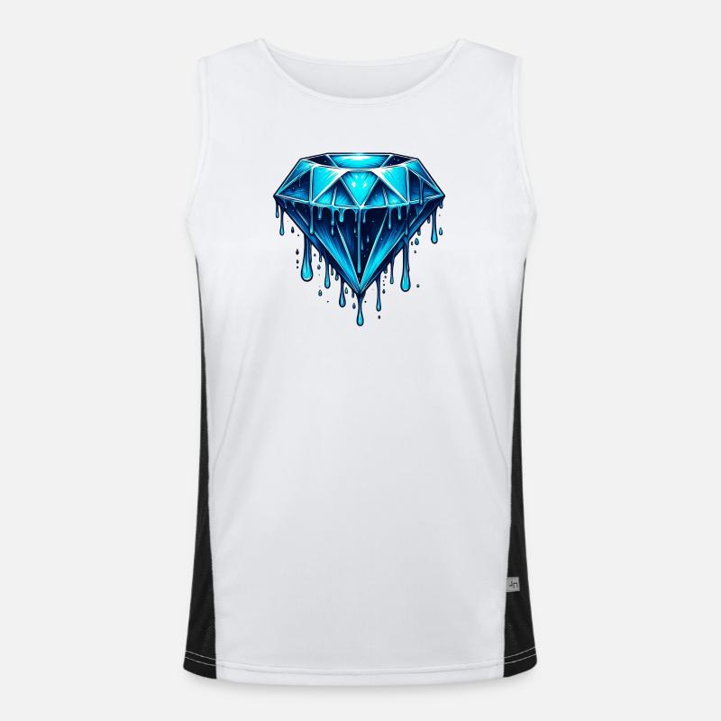 Diamond Men's Functional Contrast Tank Top 