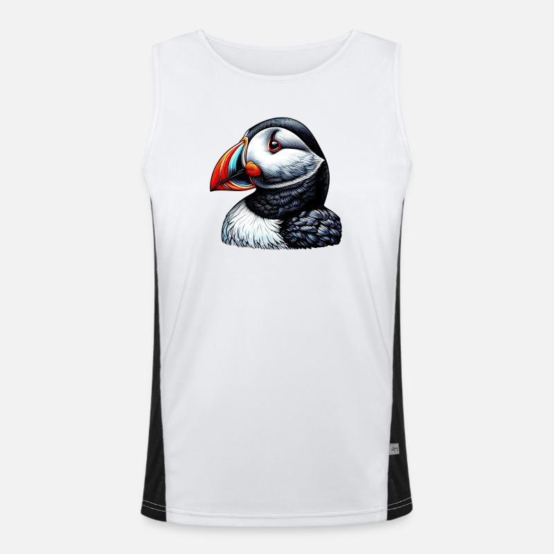 Puffin Men's Functional Contrast Tank Top 