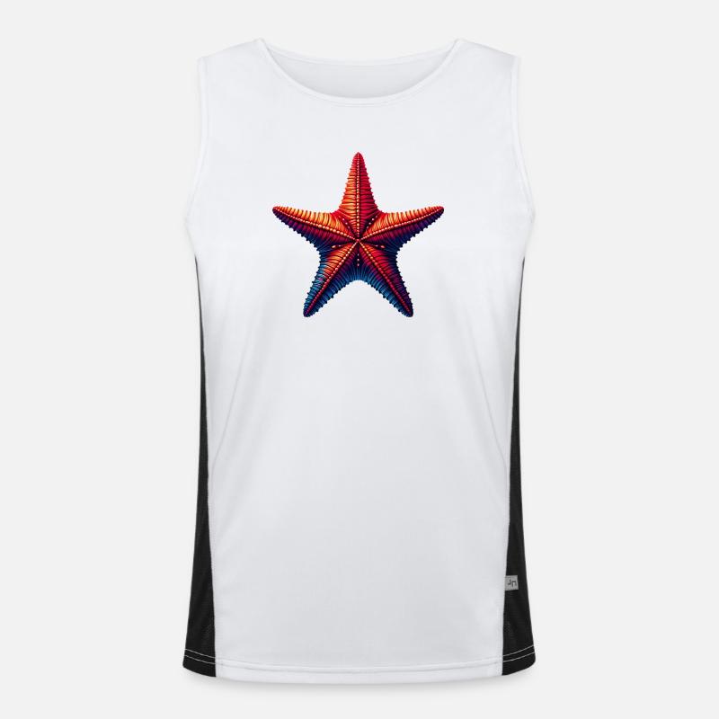 Starfish Men's Functional Contrast Tank Top 