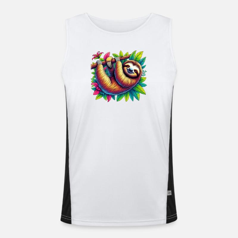 Sloth Men's Functional Contrast Tank Top 