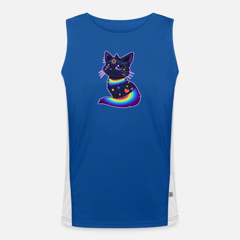 Chat de la fierté Débardeur respirant contrasté Homme 