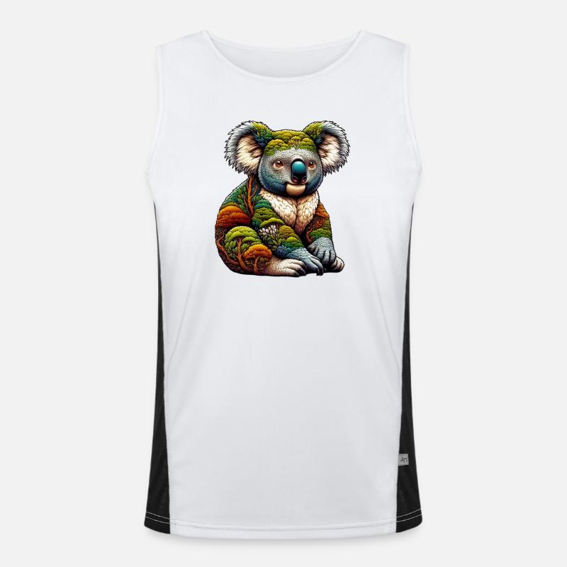 Koala Débardeur respirant contrasté Homme 
