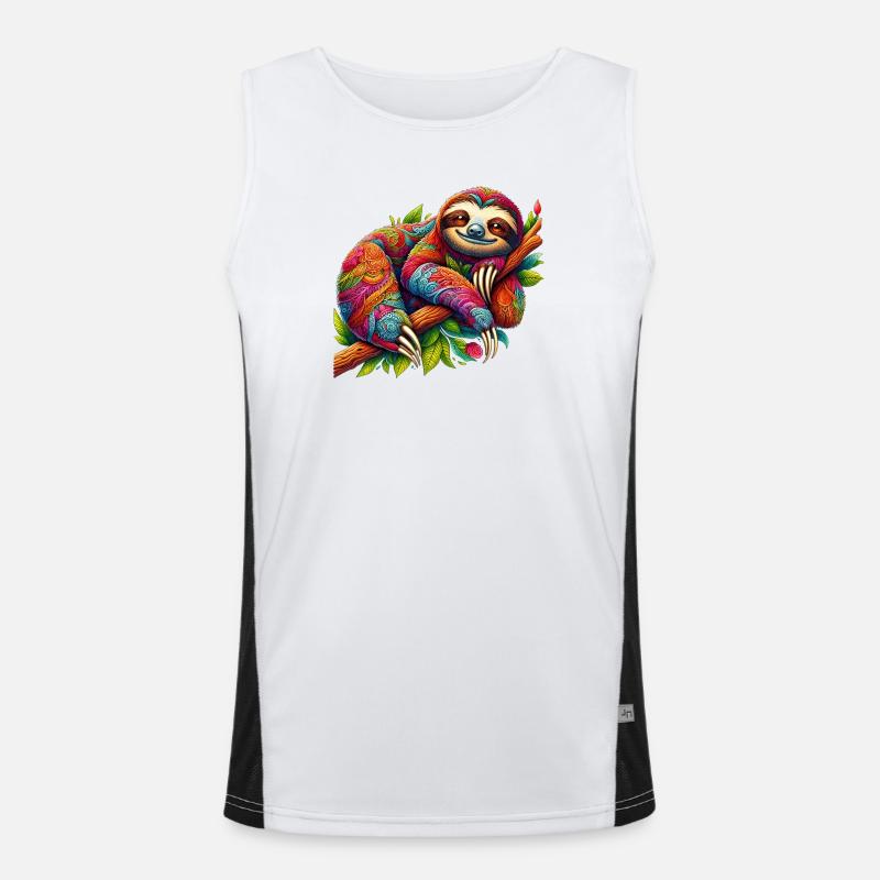 Sloth Men's Functional Contrast Tank Top 