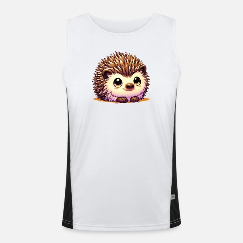 Hérisson Débardeur respirant contrasté Homme 