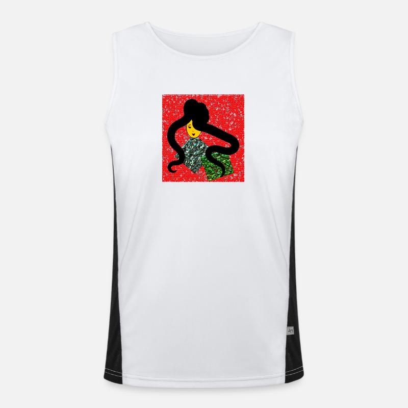 anniversary. Anniversary Decade. humor. funny Men's Functional Contrast Tank Top 