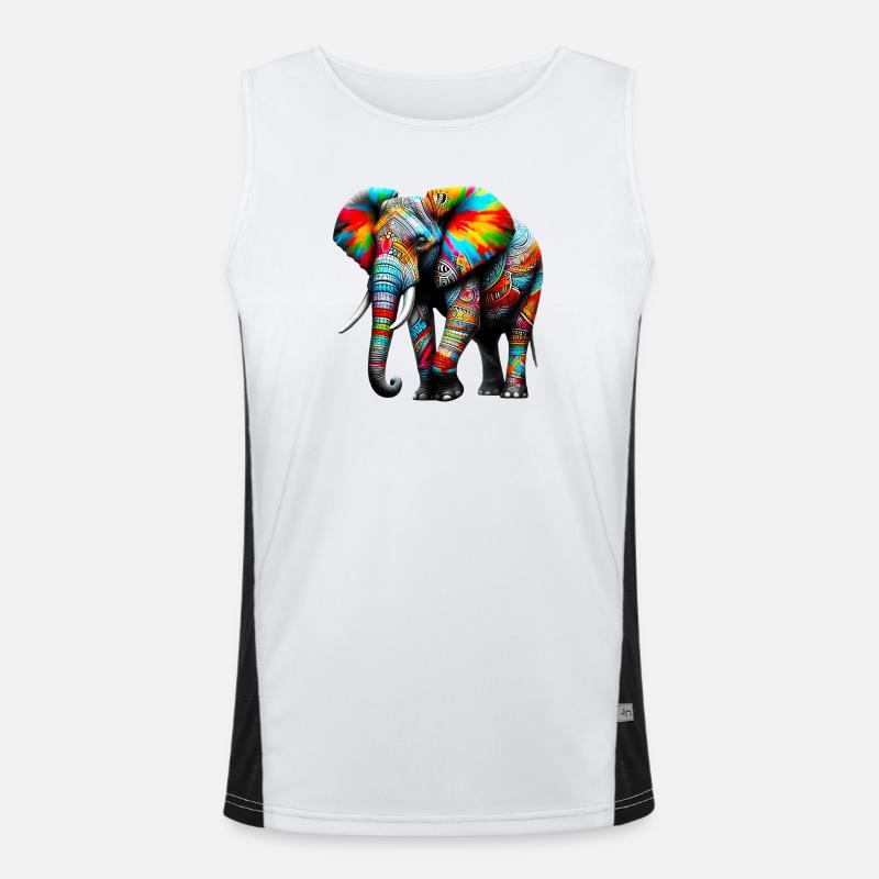Elephant Men's Functional Contrast Tank Top 