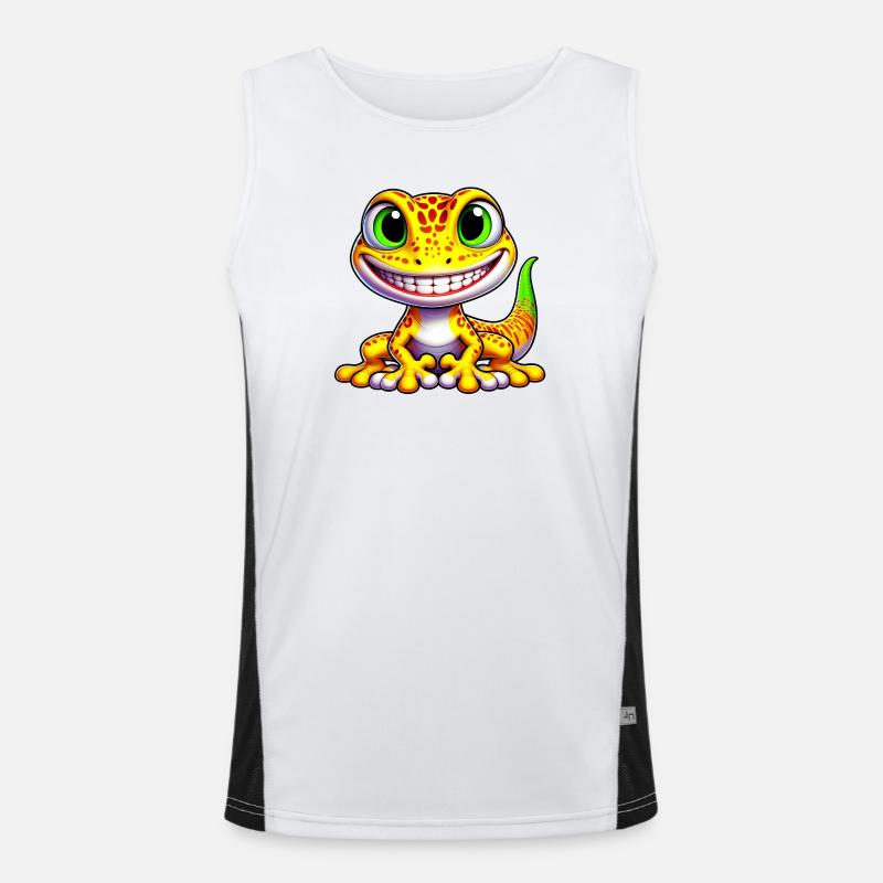 Gecko Men's Functional Contrast Tank Top 
