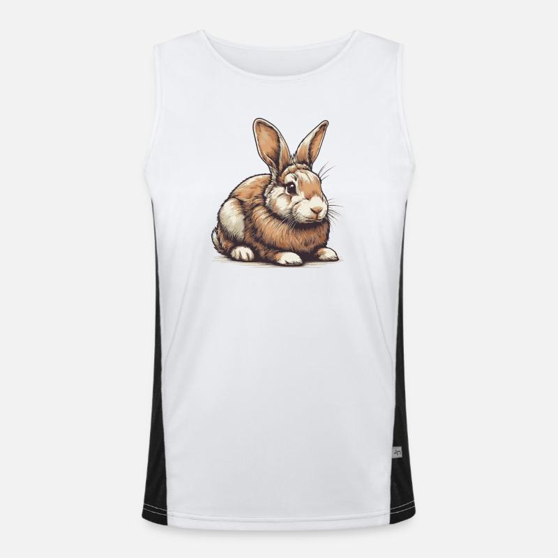 Lapin Débardeur respirant contrasté Homme 