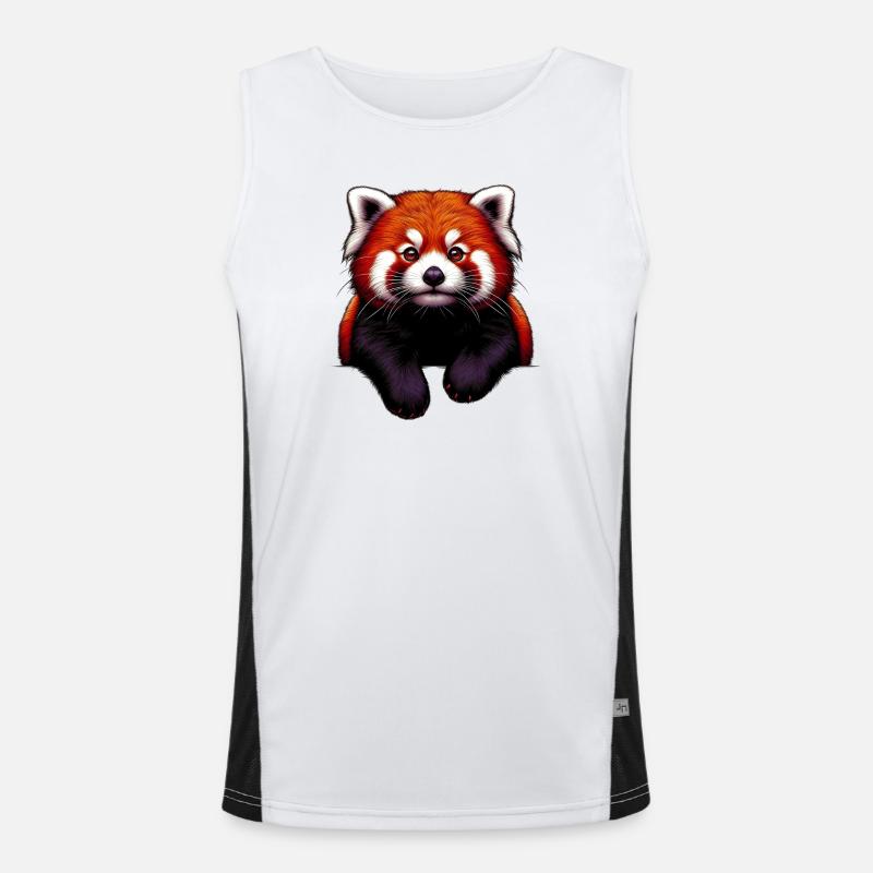 Petit panda Débardeur respirant contrasté Homme 