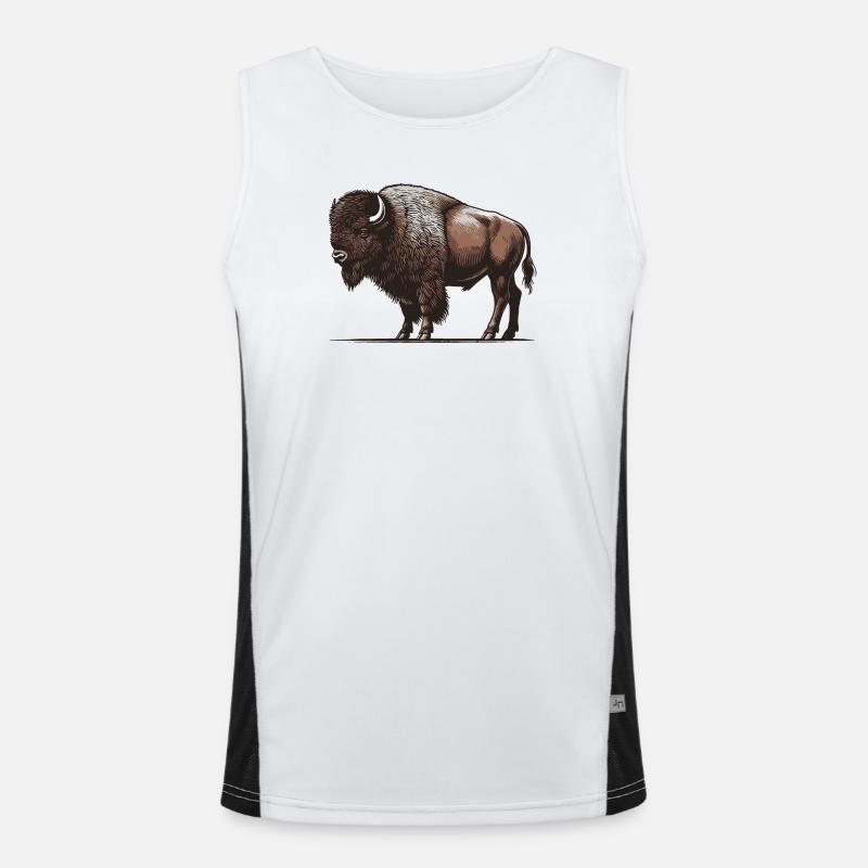 Bison Débardeur respirant contrasté Homme 