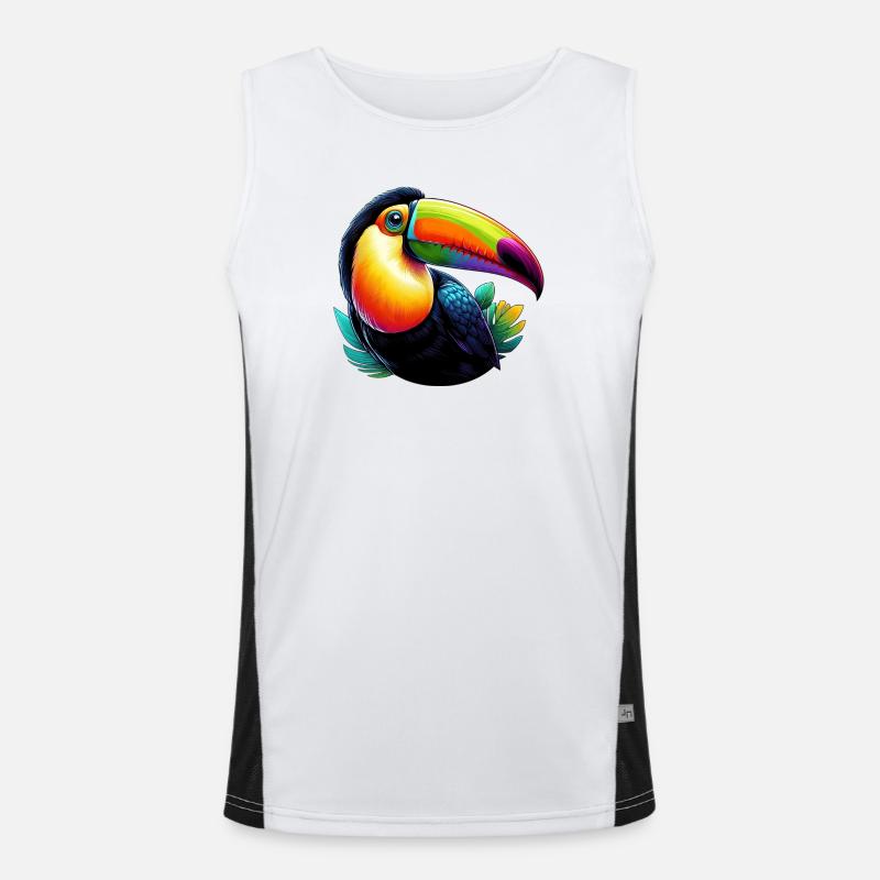 Toucan Débardeur respirant contrasté Homme 