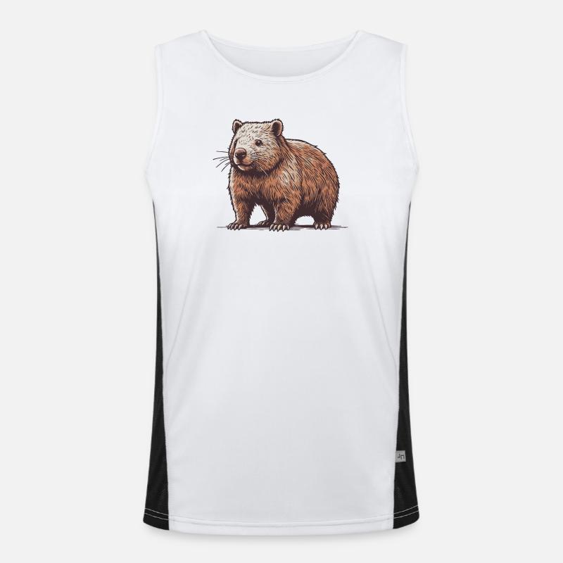 Wombat Débardeur respirant contrasté Homme 