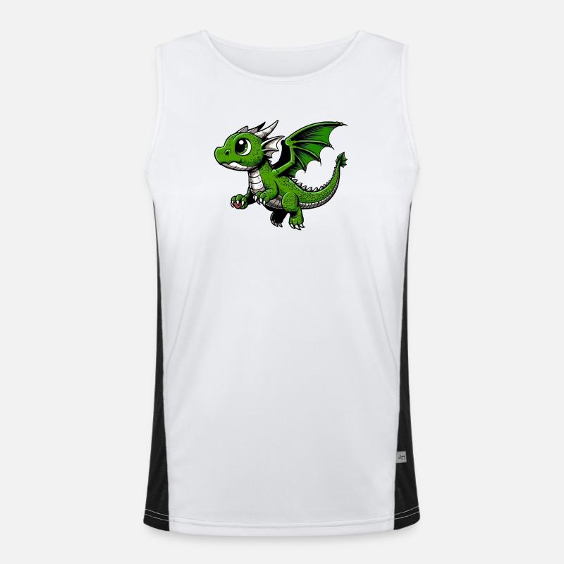 Dragon Débardeur respirant contrasté Homme 