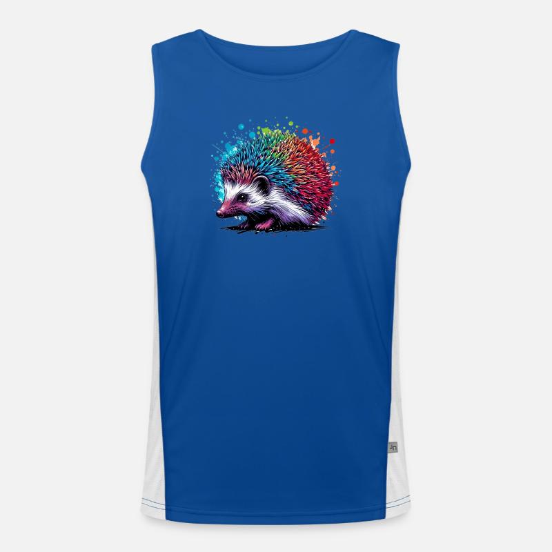 Hedgehog Men's Functional Contrast Tank Top 