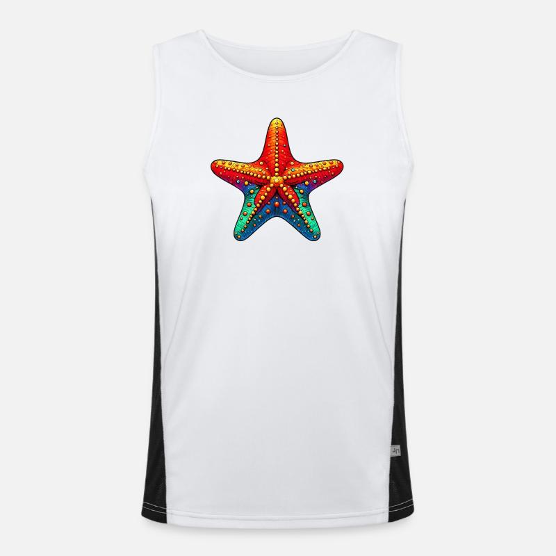 Starfish Men's Functional Contrast Tank Top 