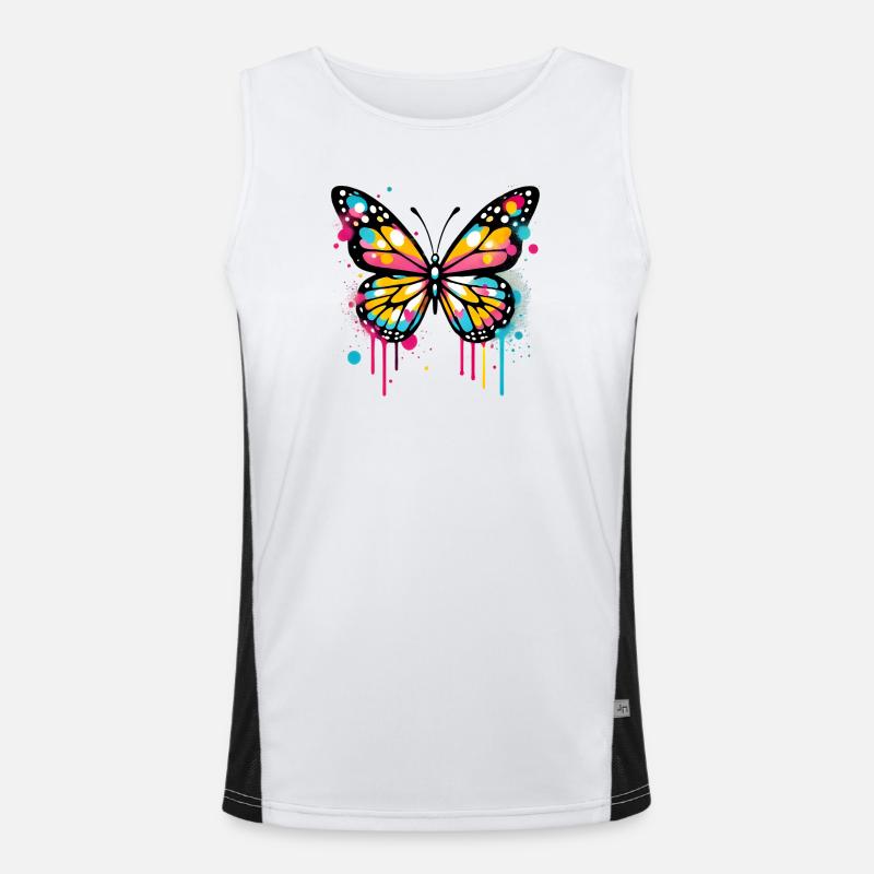 Butterfly Men's Functional Contrast Tank Top 
