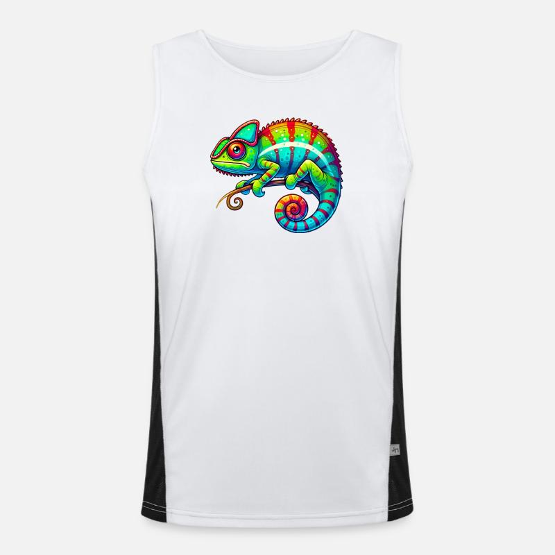 Caméléon Débardeur respirant contrasté Homme 