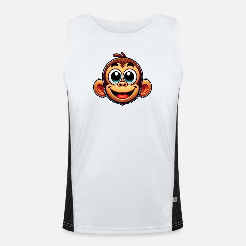 Monkey Men's Functional Contrast Tank Top 