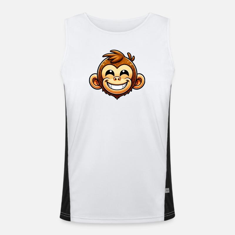 Monkey Men's Functional Contrast Tank Top 