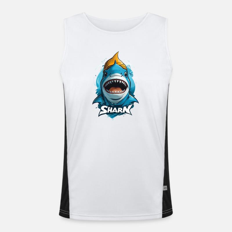 Hai Funktionelles Kontrast-Tank Top für Männer 