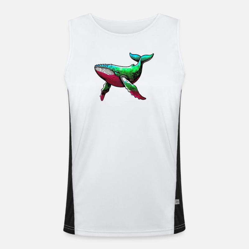 Whale Men's Functional Contrast Tank Top 
