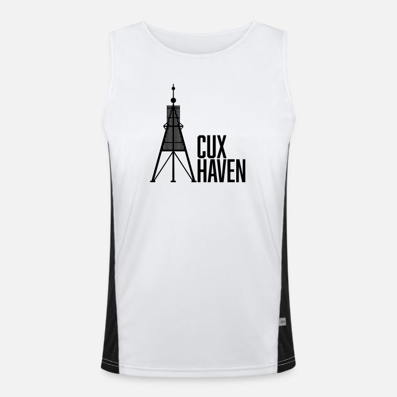 Barge à billes Cuxhaven Débardeur respirant contrasté Homme 