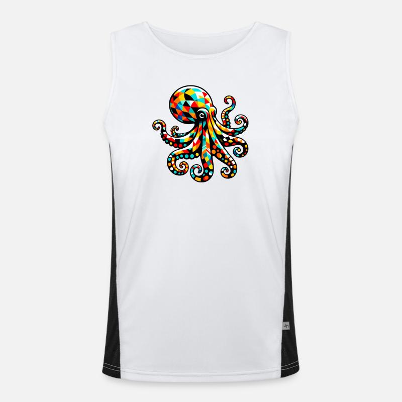Octopus Men's Functional Contrast Tank Top 