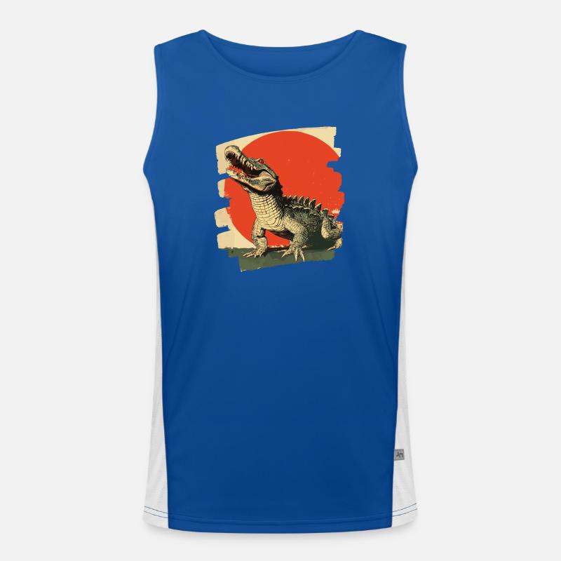 Crocodile Débardeur respirant contrasté Homme 