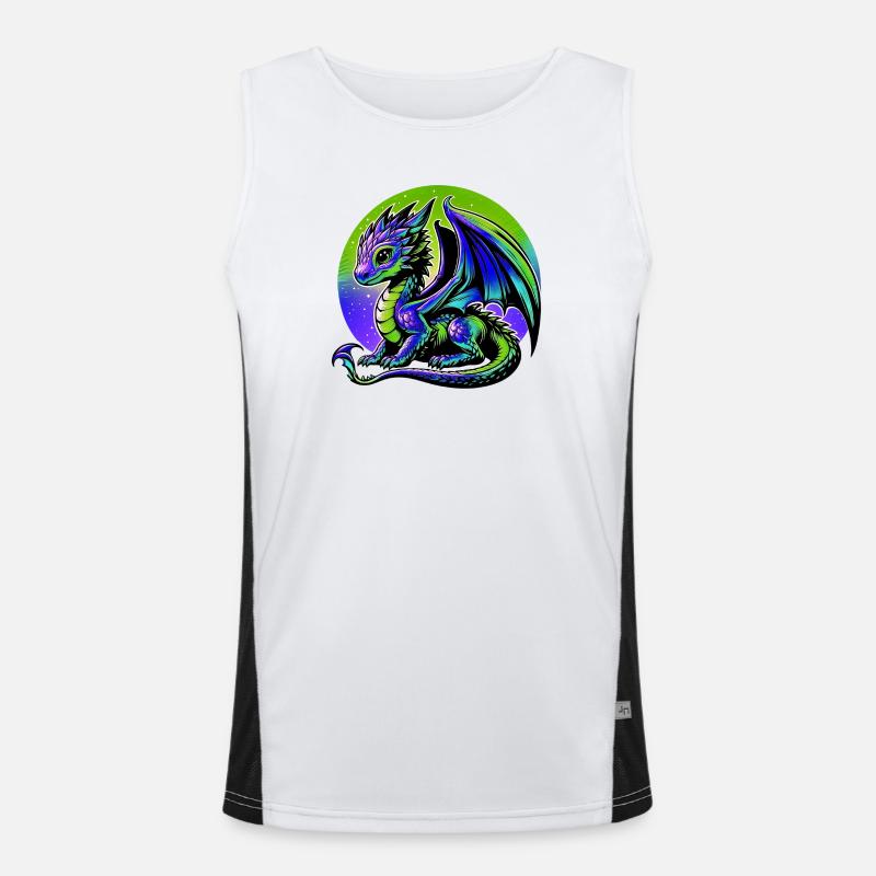 Dragon Men's Functional Contrast Tank Top 