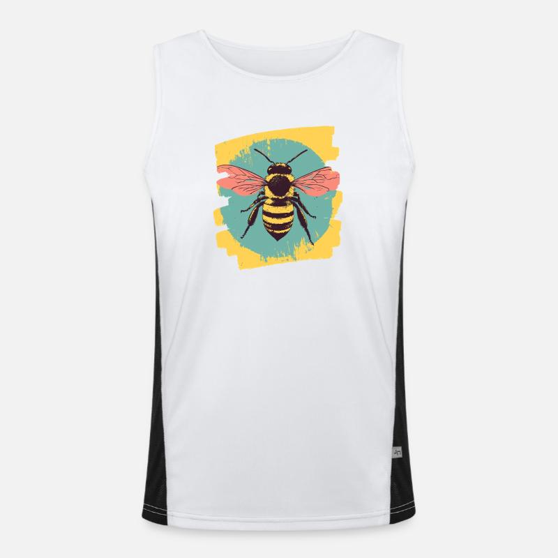 Abeille Débardeur respirant contrasté Homme 