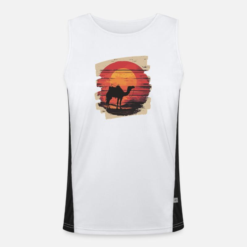 Camel Men's Functional Contrast Tank Top 