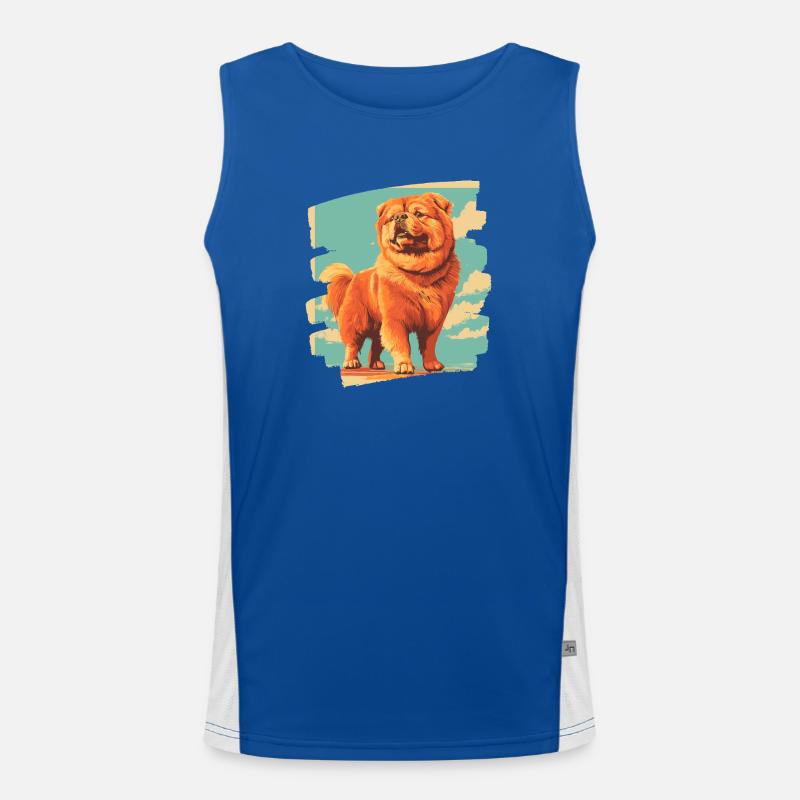 Chow Chow Débardeur respirant contrasté Homme 