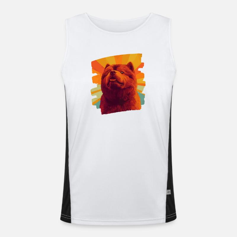 Chow Chow Débardeur respirant contrasté Homme 