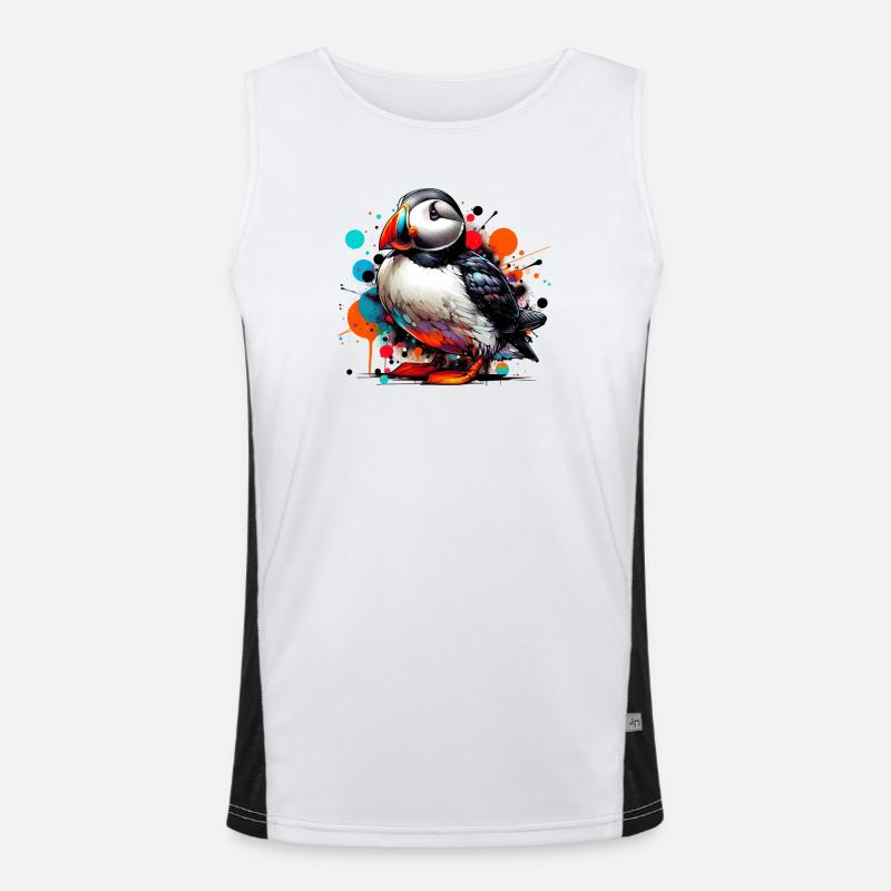 Macareux Débardeur respirant contrasté Homme 