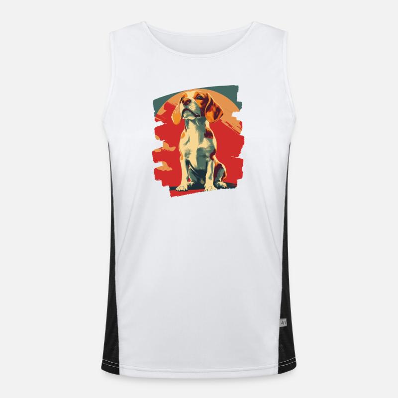 Beagle Débardeur respirant contrasté Homme 