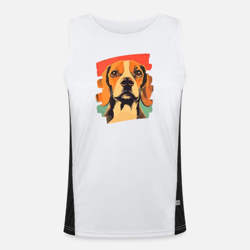 Beagle Débardeur respirant contrasté Homme 