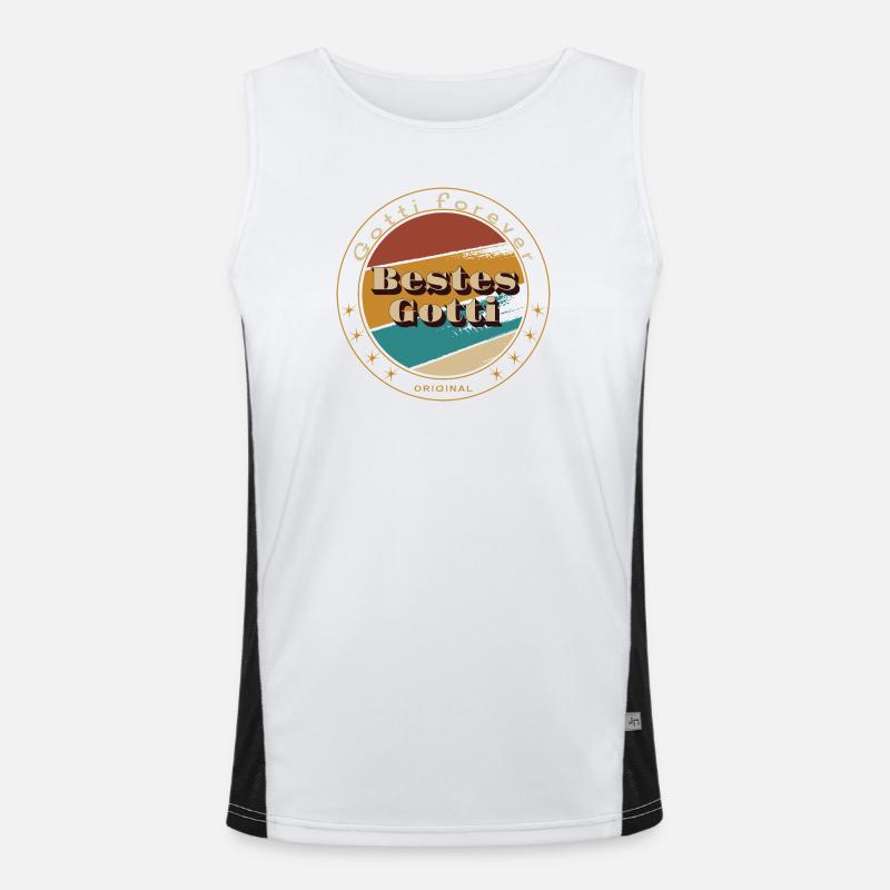 Best Gotti Men's Functional Contrast Tank Top 