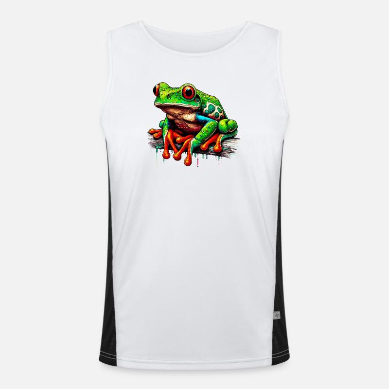 Frog Men's Functional Contrast Tank Top 