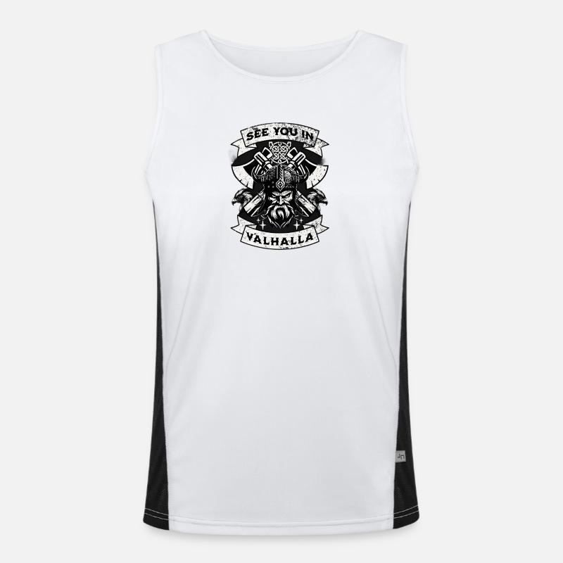 Valhalla Warrior Vision Men's Functional Contrast Tank Top 