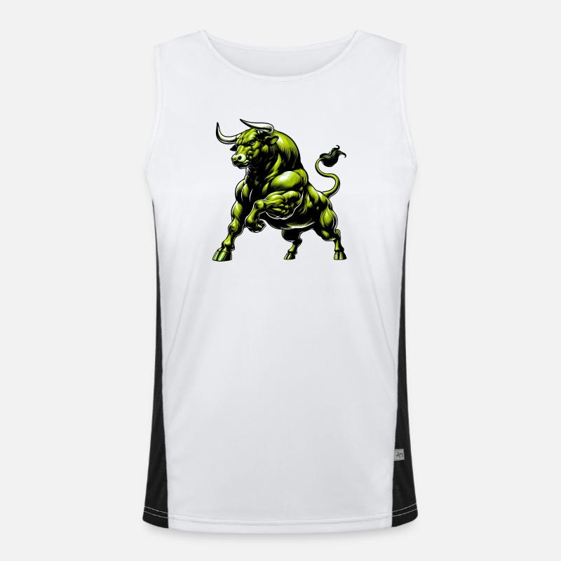 Bull Men's Functional Contrast Tank Top 