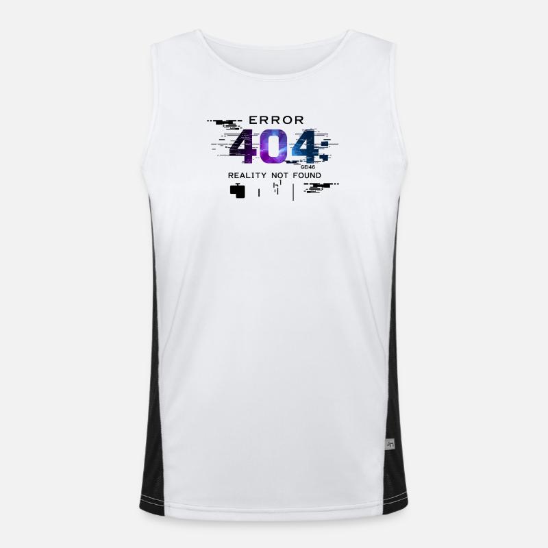 Error: Reality not found Men's Functional Contrast Tank Top 